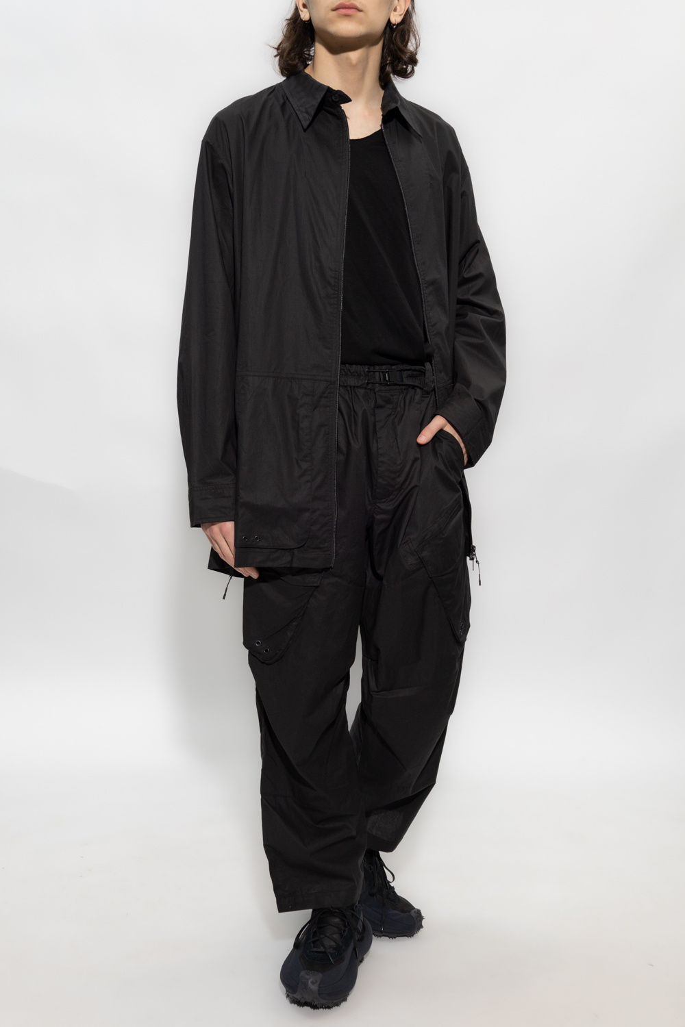 Y-3 Yohji Yamamoto Lightweight jacket with logo | Men's Clothing